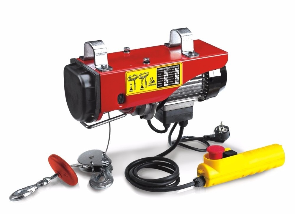 Factory Price Electric chain hoist Zinc-Plated Steel Wire Overhead Crane electric mini winch electric hoist motor factory price