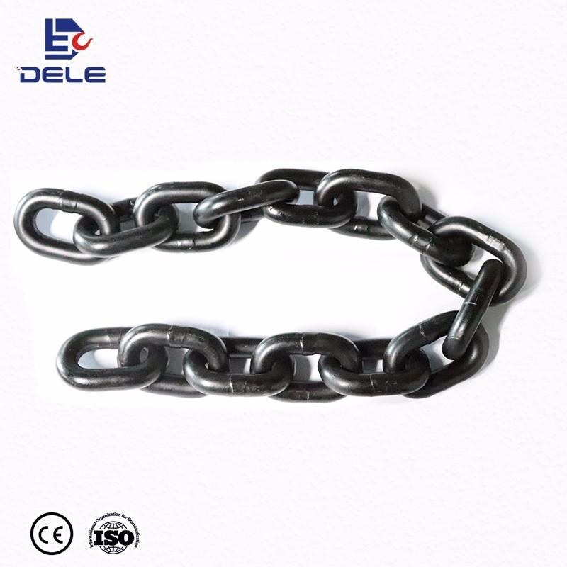 G80 Load Lifting Chain 4mm Anti Rust Lifting Chain Iron Chain for Hoist Machine Making