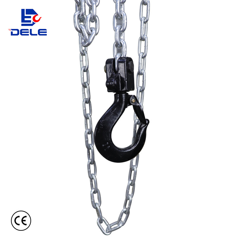 Supply manual block chain hoist  for 1T manual chain hoist with top quality widely used on construction  lifting tools