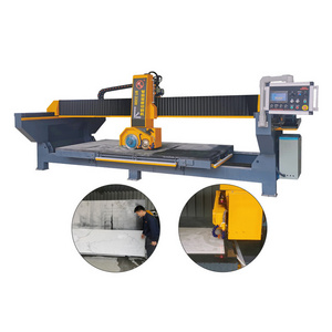 Factory Supplier Granite Stone Cutting Machine CNC Laser Tile Cutting Machine Bridge Saw 5 Axis Stone CNC Bridge Cutting Machine