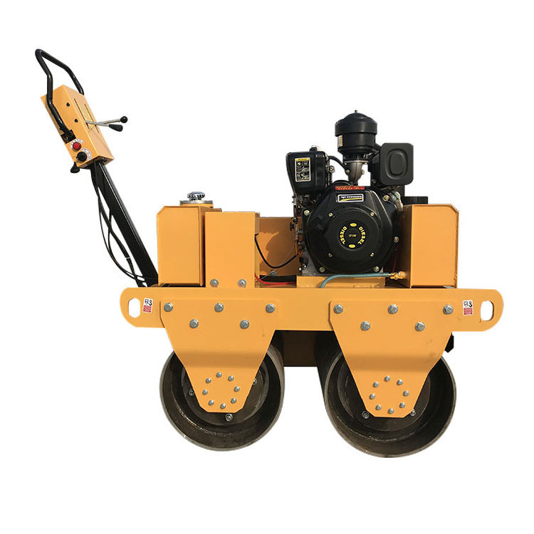 High Quality Double Drum Mini Walk Behind Self Propelled Vibratory Road Roller 5 Ton Vibrating Road Roller 8-10ton Road Roller