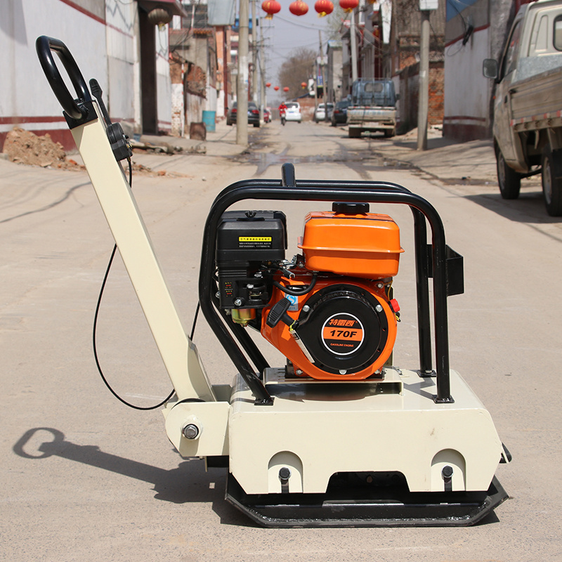 90kg Portable Petrol Plate Tamper Compactors Gasoline Engine Vibratory Plate Compactor Vibration Plate Compactor For Sale