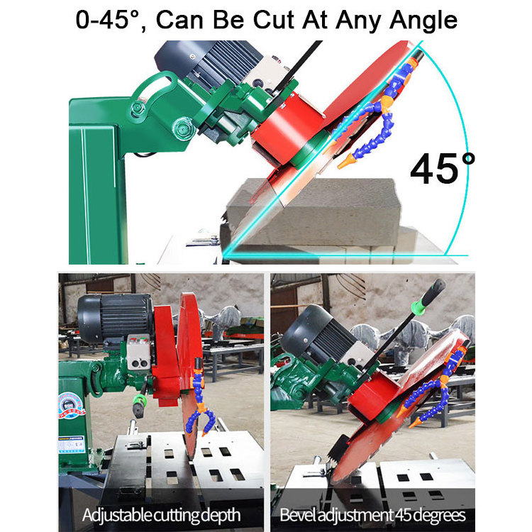 Efficient Automatic Mini Marble Brick Granite Block Quarry Water Jet Stone Cutting Machine Powerful Saw Blade With Table