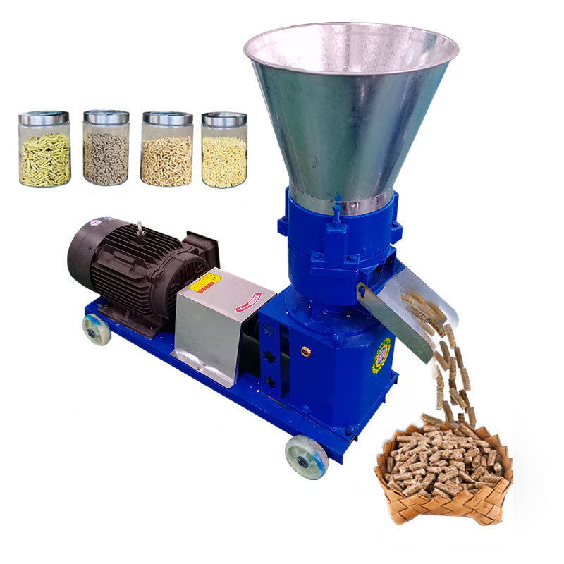 Wholesale Price Pallet Hay Making Machine Small Animal Feed Fish Sinking Pelletizing Catfish Dog Cat Food Making Machine