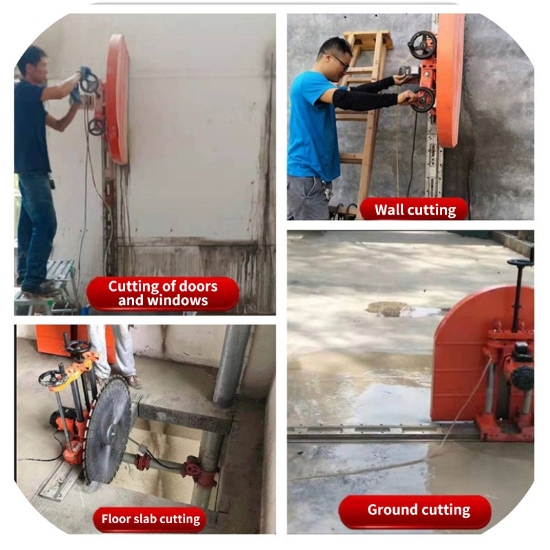 China 2023 Factory Price High Performance Electric Diamond Concrete Cutter Saw Portable Concrete Cutter Hand Concrete Cutter