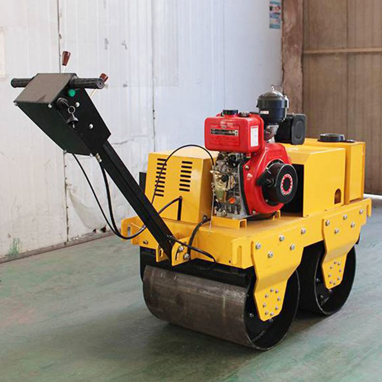 Factory Outlet Hydraulic Gasoline Engine Hand Held  8 Ton Road Roller Price Mini Road Roller Compactor Walk Behind Road Roller