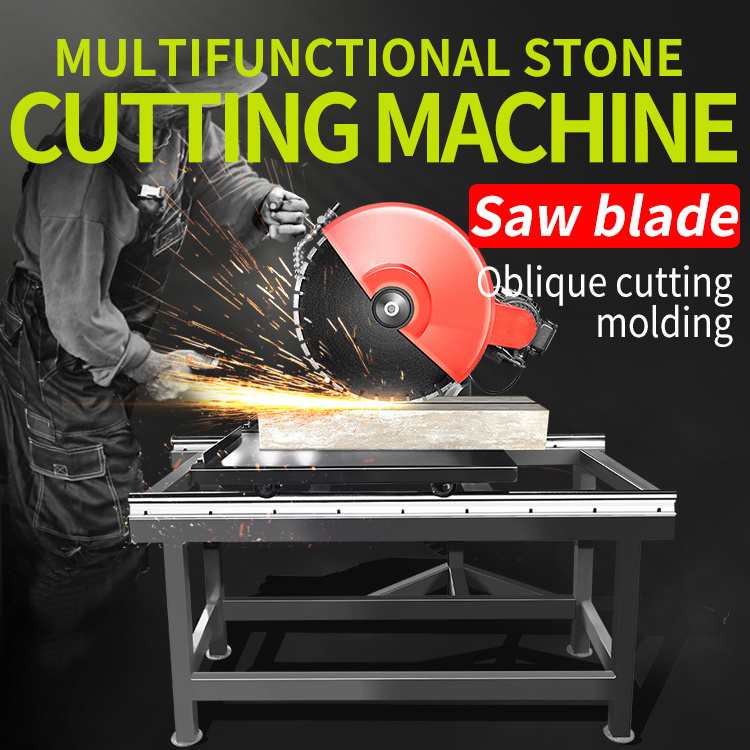 Bridge Type High Effective Single Multi Blade Block Saw Stone Cutting Machine With Rock Cutter