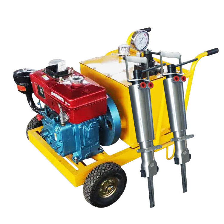 Hydraulic Pd250 Concrete Escavator Stone Piston Manual Gydraulic Rock Splitter