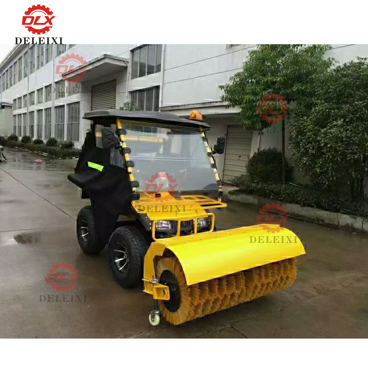 Lawn Sweeper Gasoline Power Artificial Grass Cleaning Equipment Snow Sweeper