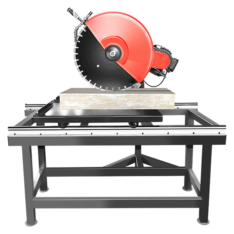 Efficient Automatic Mini Marble Brick Granite Block Quarry Water Jet Stone Cutting Machine Powerful Saw Blade With Table