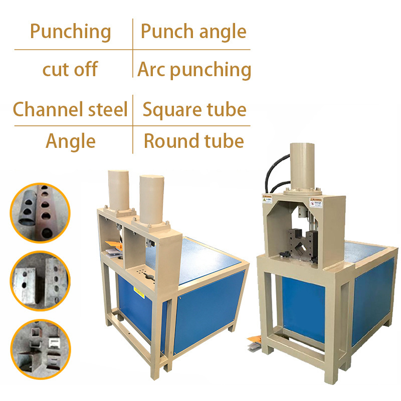 pipe notcher Iron steel hydraulic pipe notching machine 90 degree angle cutting tube notching machine for corner furniture