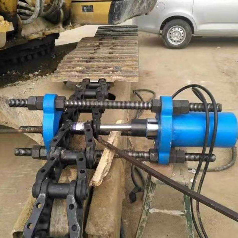 China High Quality 100/150/200 Ton Electric Excavator Track Pin Press Portable Hydraulic Track Link Pin Press Track Pin Press