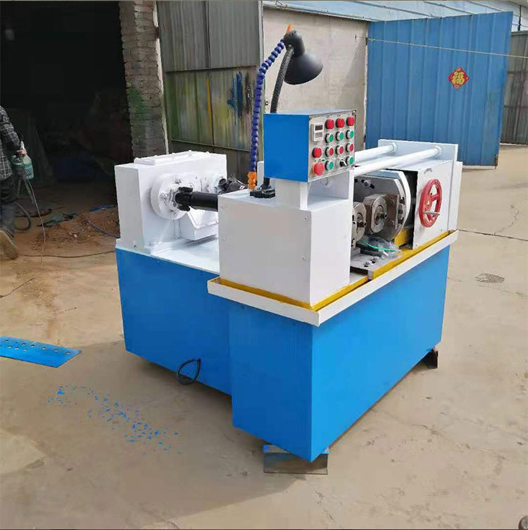 Automatic Hydraulic Pipe Threading Machine Steel Bar Steel Pipe Thread Rolling Machine Price Threading Making Machine For Bolt