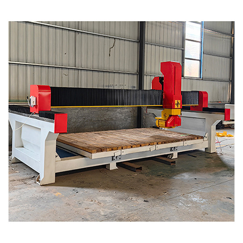 Factory Supplier Granite Stone Cutting Machine CNC Laser Tile Cutting Machine Bridge Saw 5 Axis Stone CNC Bridge Cutting Machine