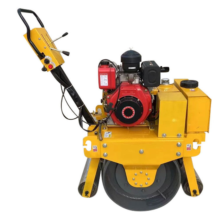 Factory Outlet Hydraulic Gasoline Engine Hand Held  8 Ton Road Roller Price Mini Road Roller Compactor Walk Behind Road Roller