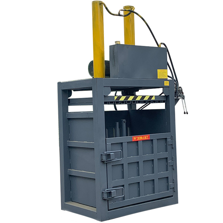 Baling Machine Compactor Bailer Machine With Cross Cylinder For Paper Plastic Scraps