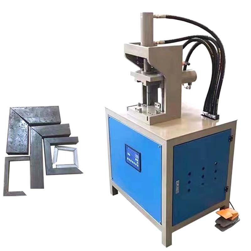 Hydraulic angle cutter 90 degree steel pipe hole Cutting Machine square tube notching Punching machine