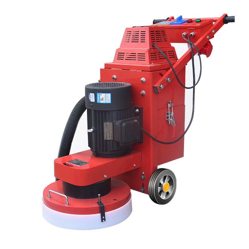 Dust free walk behind concrete grinder concrete marble terrazzo floor grinding machine polishing with vacuum