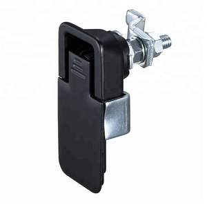 non-locking cabinet lift and turn compression panel lock latch for cabinet