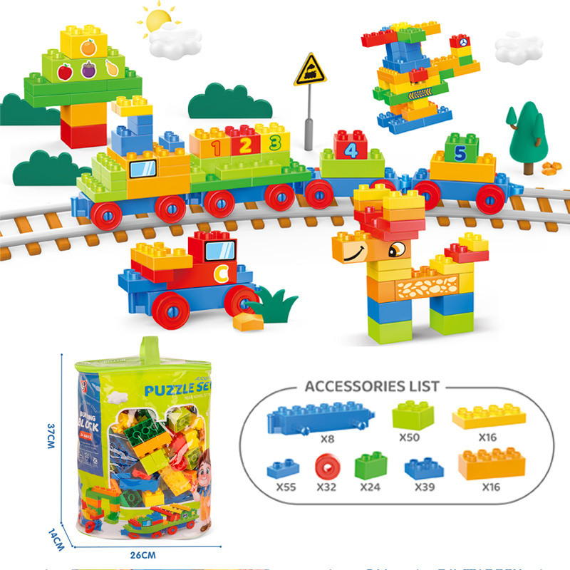 Wholesale Children Building Block Toys Set 100pcs Classic Building Blocks Diy Bricks Education Toys