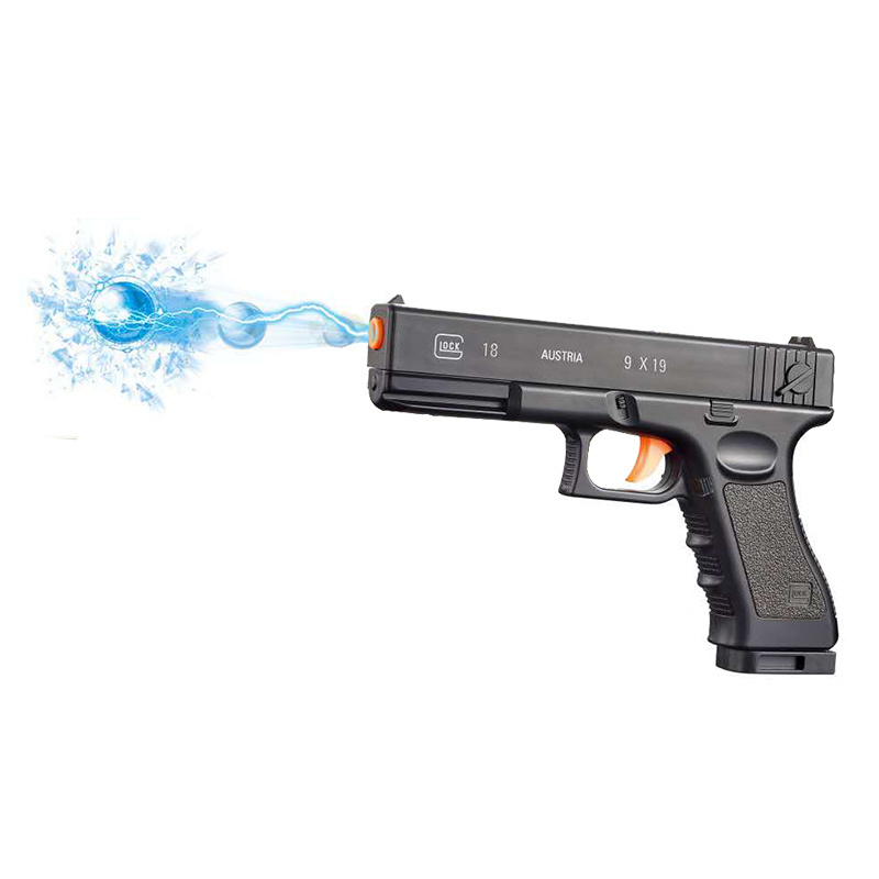 New Outdoor Children Adult Electric Automatic Shooting Gel Shockwave Gun pistol glock toy gun