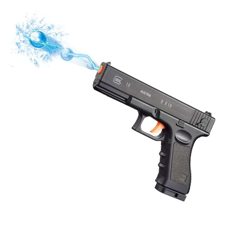 New Outdoor Children Adult Electric Automatic Shooting Gel Shockwave Gun pistol glock toy gun