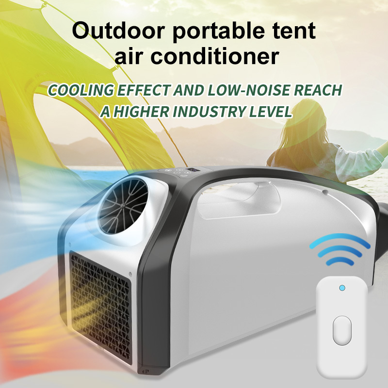 Compact Design Air Conditioner  240W Portable Aircons with 2550BTU  Aire Acondicionado Solar