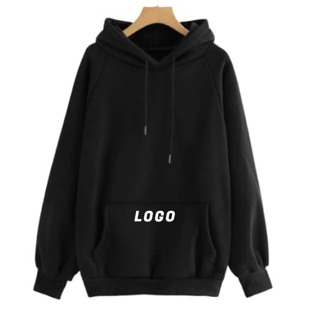 wholesale & high quality custom logo 100% cotton oversized hoodie unisex without string blank heavy weight mens designer hoodies