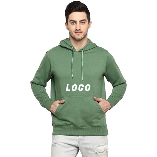 wholesale & high quality custom logo 100% cotton oversized hoodie unisex without string blank heavy weight mens designer hoodies