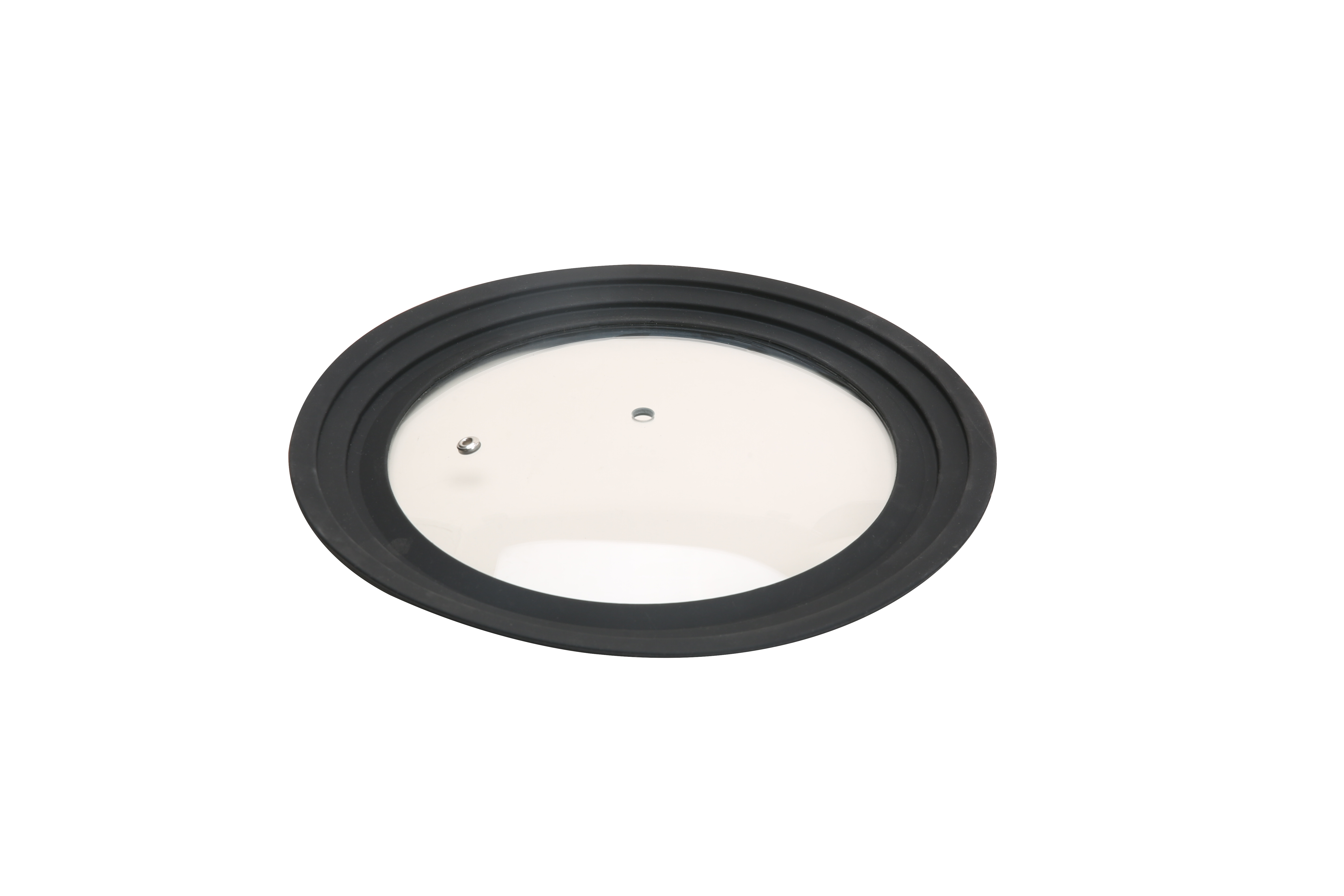 Multi use universal silicone edge tempered glass lid for cookware glass lid producer manufacturer in china