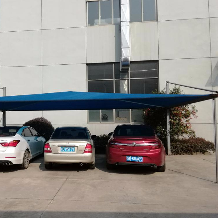 2019 DIY HDPE Car parking sun shade, carport used shade net