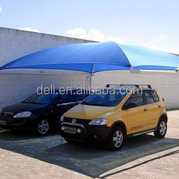 2019 DIY HDPE Car parking sun shade, carport used shade net