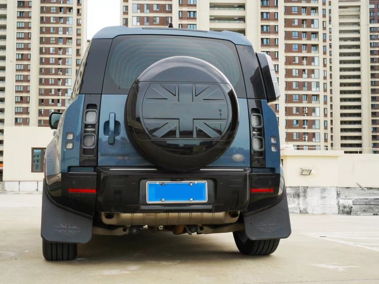 Exterior Accessories ABS Spare Tire Cover for Land Rover Defender L663 2020+