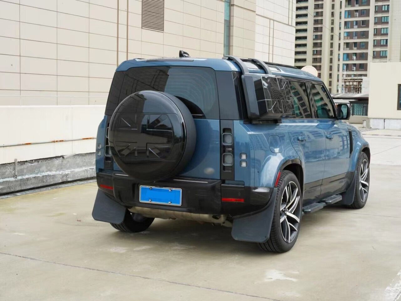 Exterior Accessories ABS Spare Tire Cover for Land Rover Defender L663 2020+