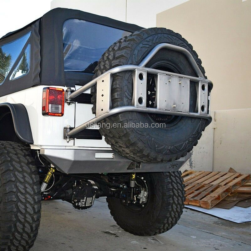 Poison Spyder Body Mounted Tire Carrier For 2007-2017 Jeep Wrangler JK