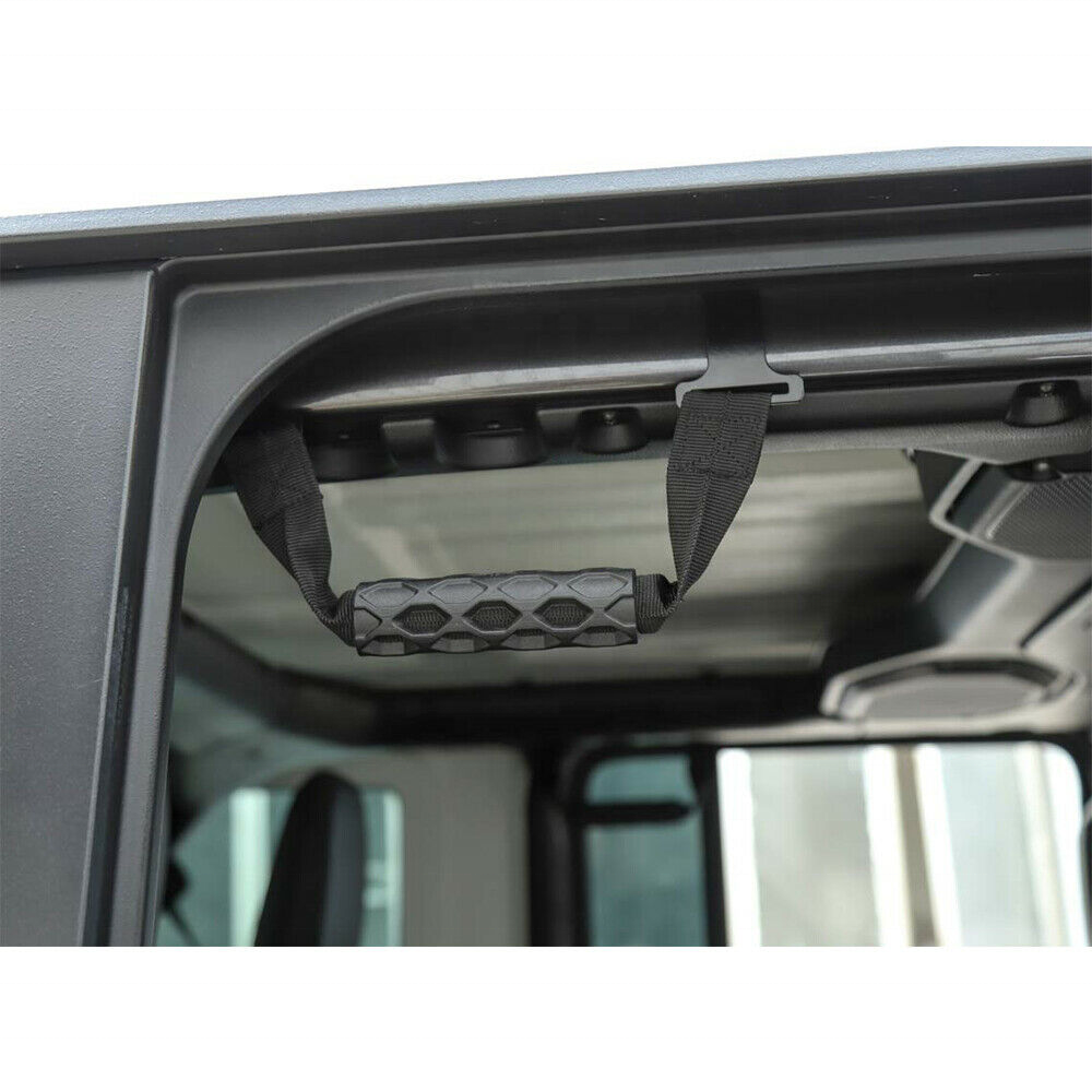 Roof Top Roll Bar Grab Handles Grip for 2018-2022 Jeep Wrangler JL Gladiator JT