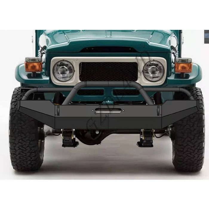 4WD Spare Part Bull Bar For Land Cruiser FJ40 Front Bumper And Rear Bumper