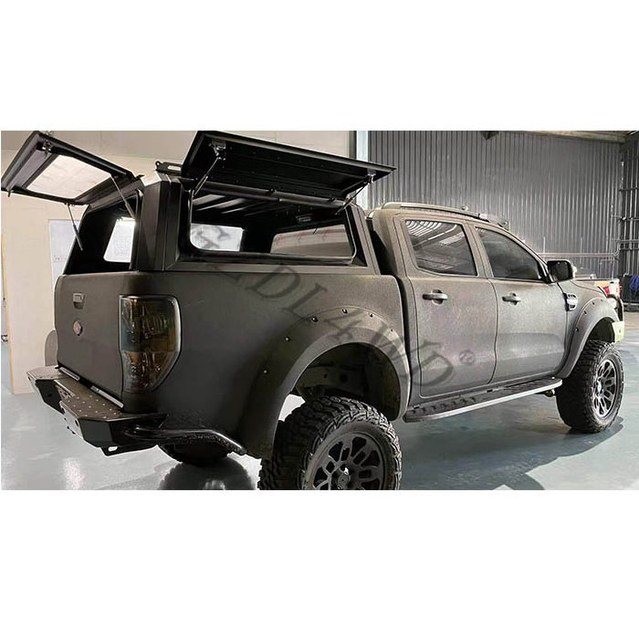 GZDL4WD 4x4 Steel Single 4 doors  Pickup Truck Bed Hardtop Topper Canopy for ranger / hilux /np300