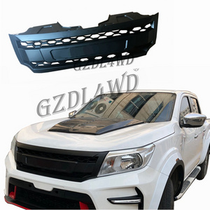 NP300 Accessories Grill black front grill For Navara Frontier D23 Bumper Grille