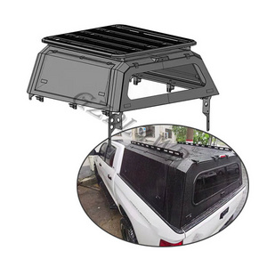 GZDL4WD 4x4 Steel Single 4 doors  Pickup Truck Bed Hardtop Topper Canopy for ranger / hilux /np300