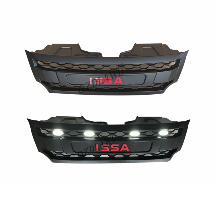 NP300 Accessories Grill black front grill For Navara Frontier D23 Bumper Grille