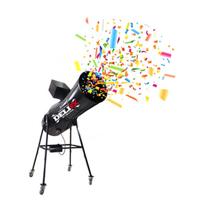 DELIFX Wholesale Paper Wedding Electric Confetti Cannon 800W Power Large Output Party Confetti Machine Blower for Stage Effect