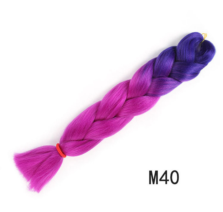 New Wavy Mermaid gpsy locs hair extension 3tone Color Ombre Faux Locs Crochet Braiding Hair