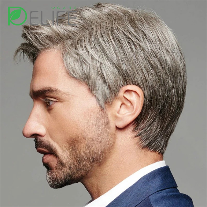 Duro Mono - Multiple Sizes Durable Fine Mono Men Cheap Toupee Wigs for Man