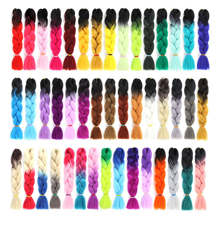 New Wavy Mermaid gpsy locs hair extension 3tone Color Ombre Faux Locs Crochet Braiding Hair