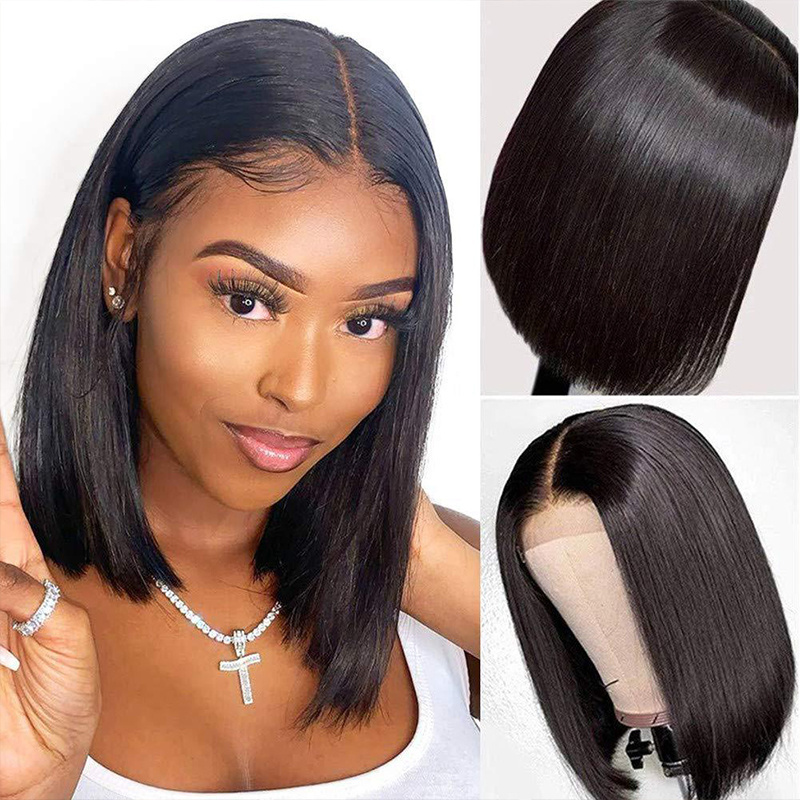 Wholesale Adjustable Short Bob Wig Bobo Virgin Heat Resistance Short Wigs Synthetic Hair Wigs For Women