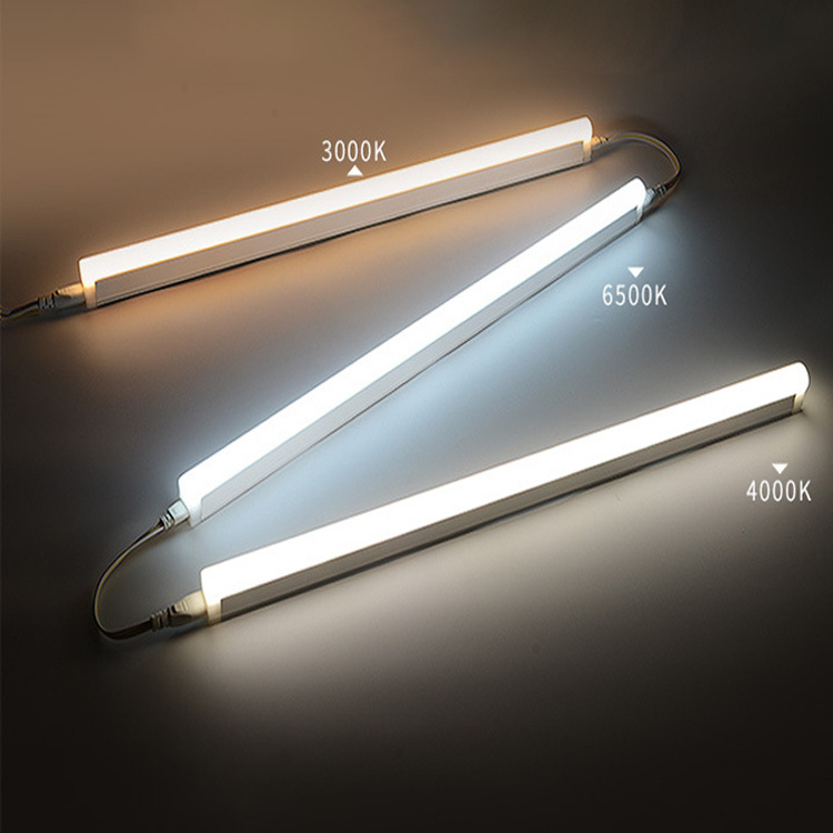 2ft 4ft Lighting led Tubes housing Fluorescent Fixture 18W Integrated T5 T8 LED Tube Light LED Tube Linear Light