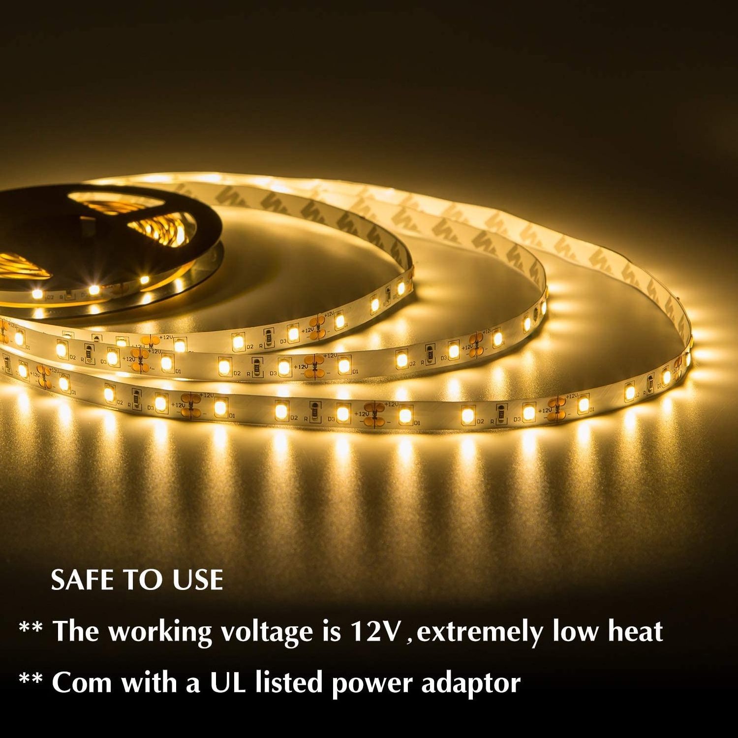 Holiday Light Led Strip 2835  ce rohs 5 year warranty 3000k 4000k 6000k 24v 12v led strip light