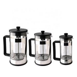 Glass french press brewing maker coffee maker french press coffee plunger