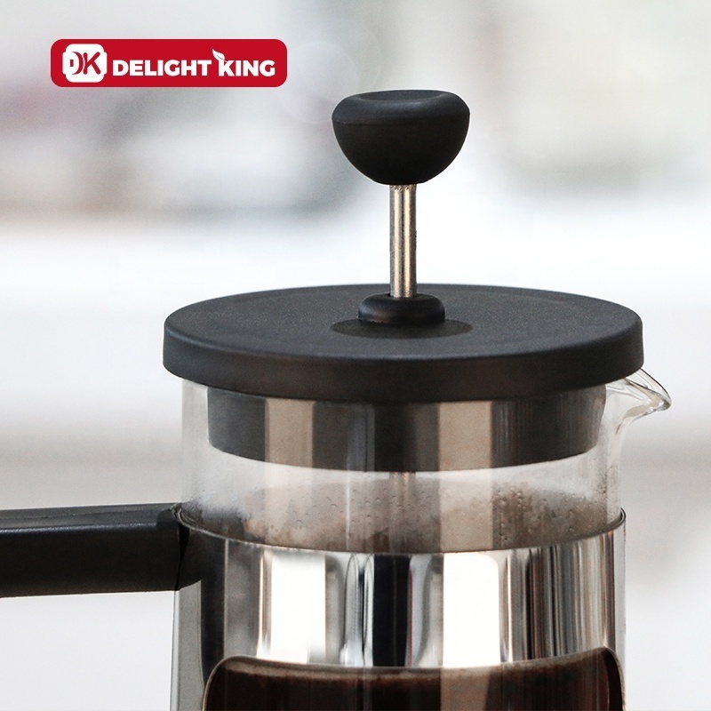 Glass french press brewing maker coffee maker french press coffee plunger